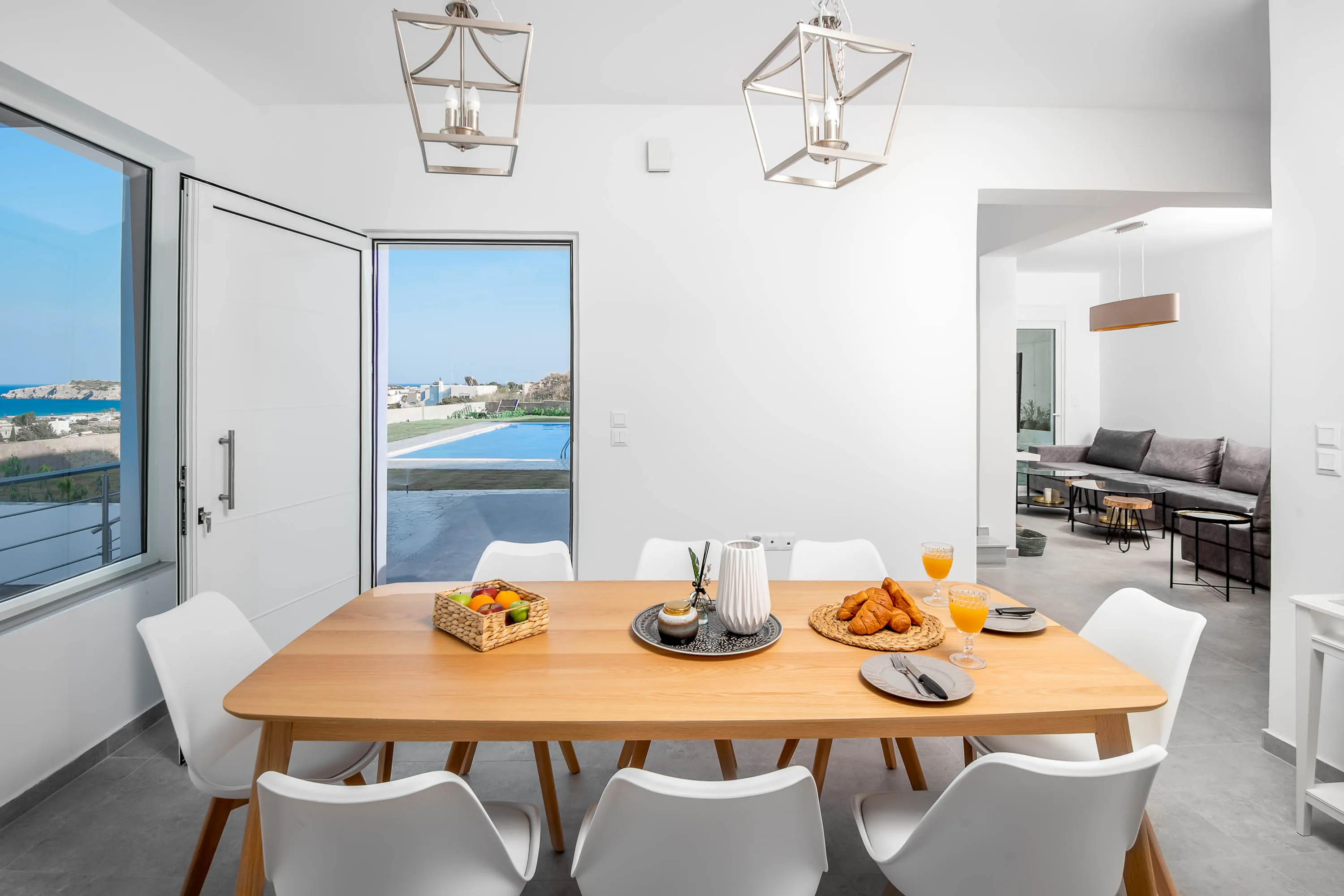 Hill & Sea View Villa up to 8 — photo 5