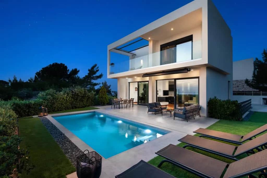 Sunset Villa Rhodes, Treis