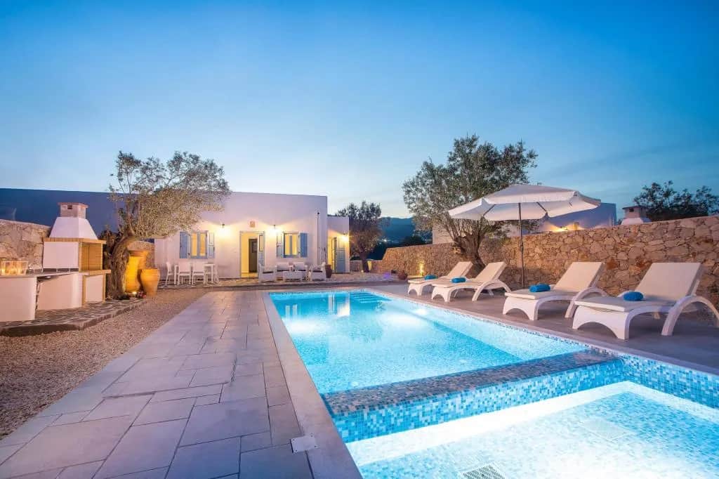 Kalathos Galazio Villa, Kalathos