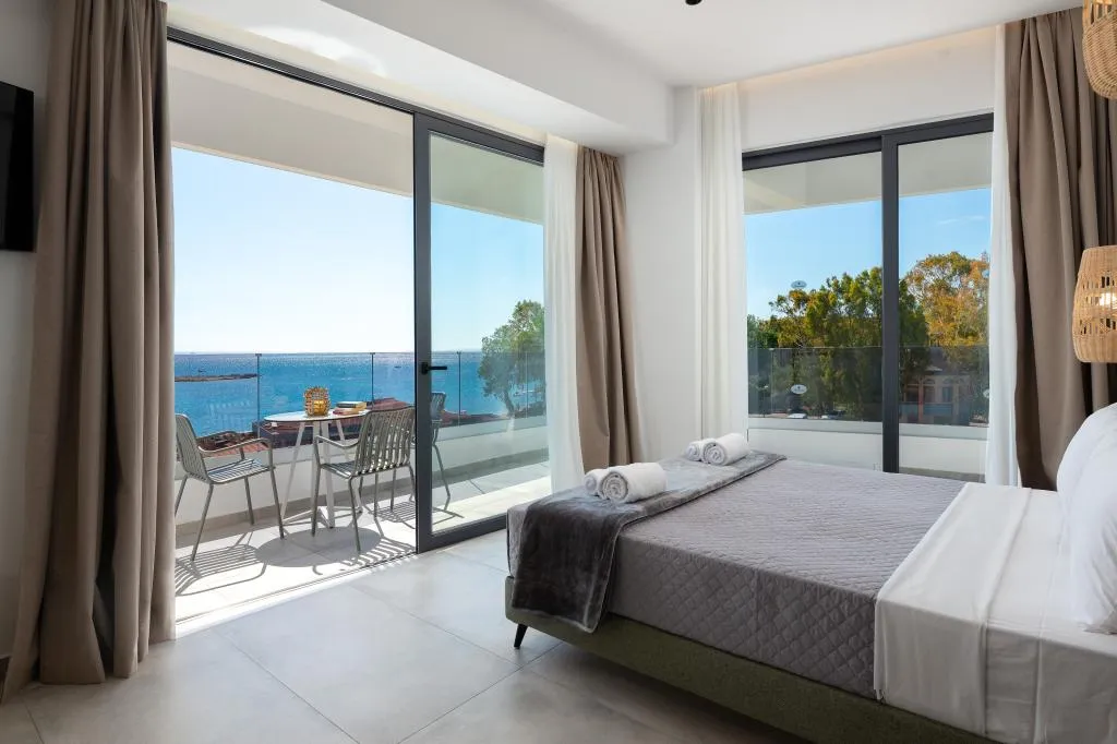 Aquarius Beach Hotel - Double with Sea View, Faliraki