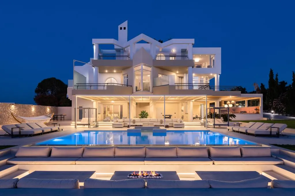 Monte Smith Grand Luxury Villa, Rhodes City